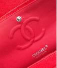 Сумка Classic Flap Bag Caviar Medium Red